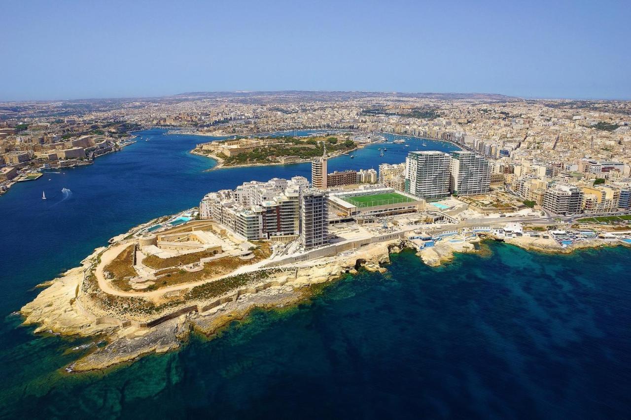 Luxe Apartment With Valletta And Harbour Views Слима Экстерьер фото